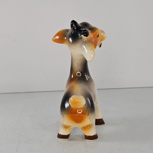 Vintage Ceramic Goat Figurine Made In Japan Funny Kitsch Quirky Long Neck - Picture 6 of 8